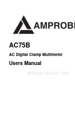 Amprobe AC75 Посібник користувача