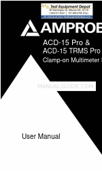 Amprobe ACD-15 TRMS Pro Manuel de l'utilisateur