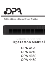 DPA QPA-4120 Manual de instrucciones