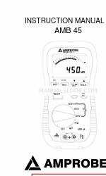 Amprobe AMB-45 Instruction Manual