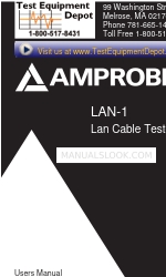 Amprobe LAN-1 ユーザーマニュアル