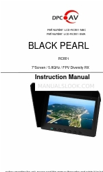 DPCAV BLACK PEARL RC801 Manuel d'instruction