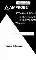 Amprobe RTD-10 Manual del usuario