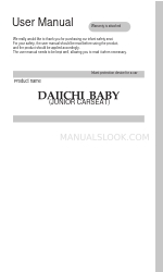 DAIICHI BABY Panduan Pengguna