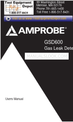 Amprobe GSD600 Manual del usuario