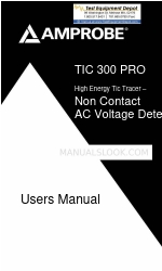 Amprobe TIC 300 PRO 사용자 설명서