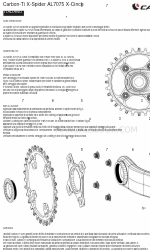 Carbon-Ti X-Spider AL7075 X-Cinch BCD 76 Snelstarthandleiding