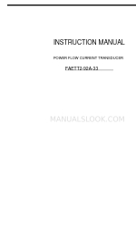 Daiichi Electronics FAETT2-92A-33 Instruction Manual