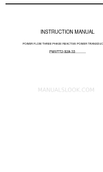 Daiichi Electronics FWVTT2-92A-33 Instruction Manual