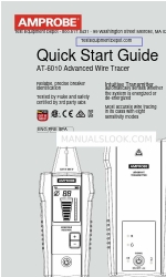 Amprobe AT-6010 Manuale di avvio rapido
