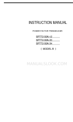 Daiichi Electronics SPTT2-92A-34 Manual de instrucciones