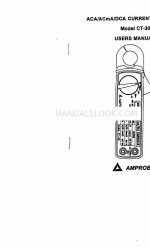 Amprobe CT-30 Benutzerhandbuch