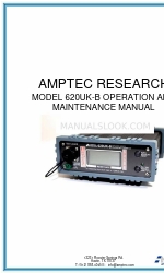 Amptec Research 620UK-B インストレーション、オペレーション、メンテナンスマニュアル