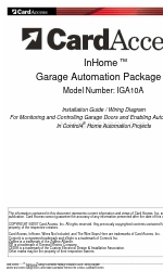 CardAccess inhome IGA10A Installationshandbuch