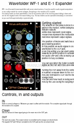 DPW Design Expander E-1 Manual