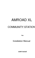 Amroad XL COMMUNITY STATION Manual de instalação