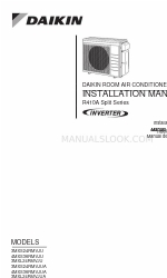 Daikin 3MXS24RMVJUA Installatiehandleiding