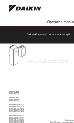 Daikin Altherma
EAVX16S18DA6V(G) Betriebshandbuch