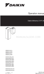 Daikin Altherma 3 H F EABH16D 6V Series Panduan Pengoperasian