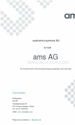 AMS AS5030 Manual de instrucciones