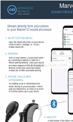 Advanced Bionics Marvel CI Manual de início rápido