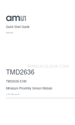 AMS TMD2636 EVM Manuale di avvio rapido