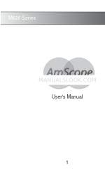 AmScope M620A User Manual