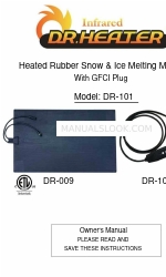 DR. Heater DR-101 Owner's Manual