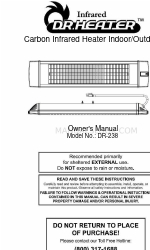 DR. Heater DR-238 Owner's Manual