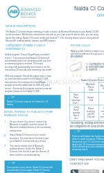 Advanced Bionics Naida CI Kurzanleitung
