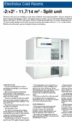 Electrolux 102283 Especificaciones