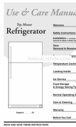 Electrolux 240400112EN Use & Care Manual