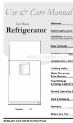 Electrolux 241567601 Manual de utilização e cuidados