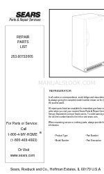 Electrolux 253.60722005 Руководство по ремонту