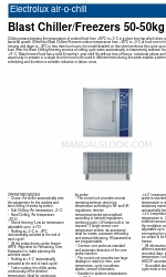 Electrolux 726305 Folleto y especificaciones