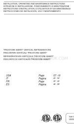 Electrolux 726673 Installation, Operating And Maintenance Instructions