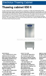 Electrolux 727173 Especificaciones