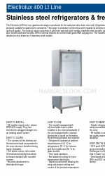 Electrolux 730188 Especificações