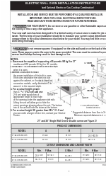 Electrolux A Installation Manual