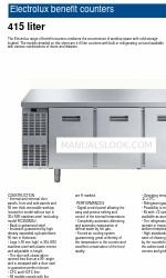 Electrolux Benefit Counters 726141 Specificaties