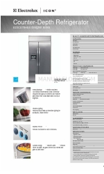 Electrolux Counter-Depth Refrigerator E23CS78HSS Especificaciones