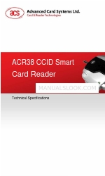 Advanced Card ACR38 Spesifikasi Teknis