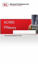 Advanced Card ACR83 PINeasy 技術仕様