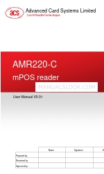 Advanced Card Systems AMR220-C User Manual