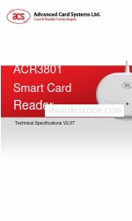 Advanced Card Systems Ltd. ACR3801 Teknik Özellikler