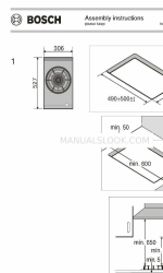 Bosch 8 Series Instrukcja montażu