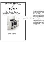 Bosch Benchmark Series Manual de servicio