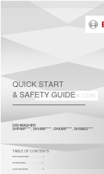 Bosch Benchmark SHX88PZ55N/18 Hızlı Başlangıç ve Güvenlik Kılavuzu