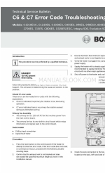 Bosch Evolution 500 Boletín de servicio técnico