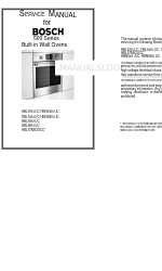 Bosch FAP-OC 500Series Manual de servicio